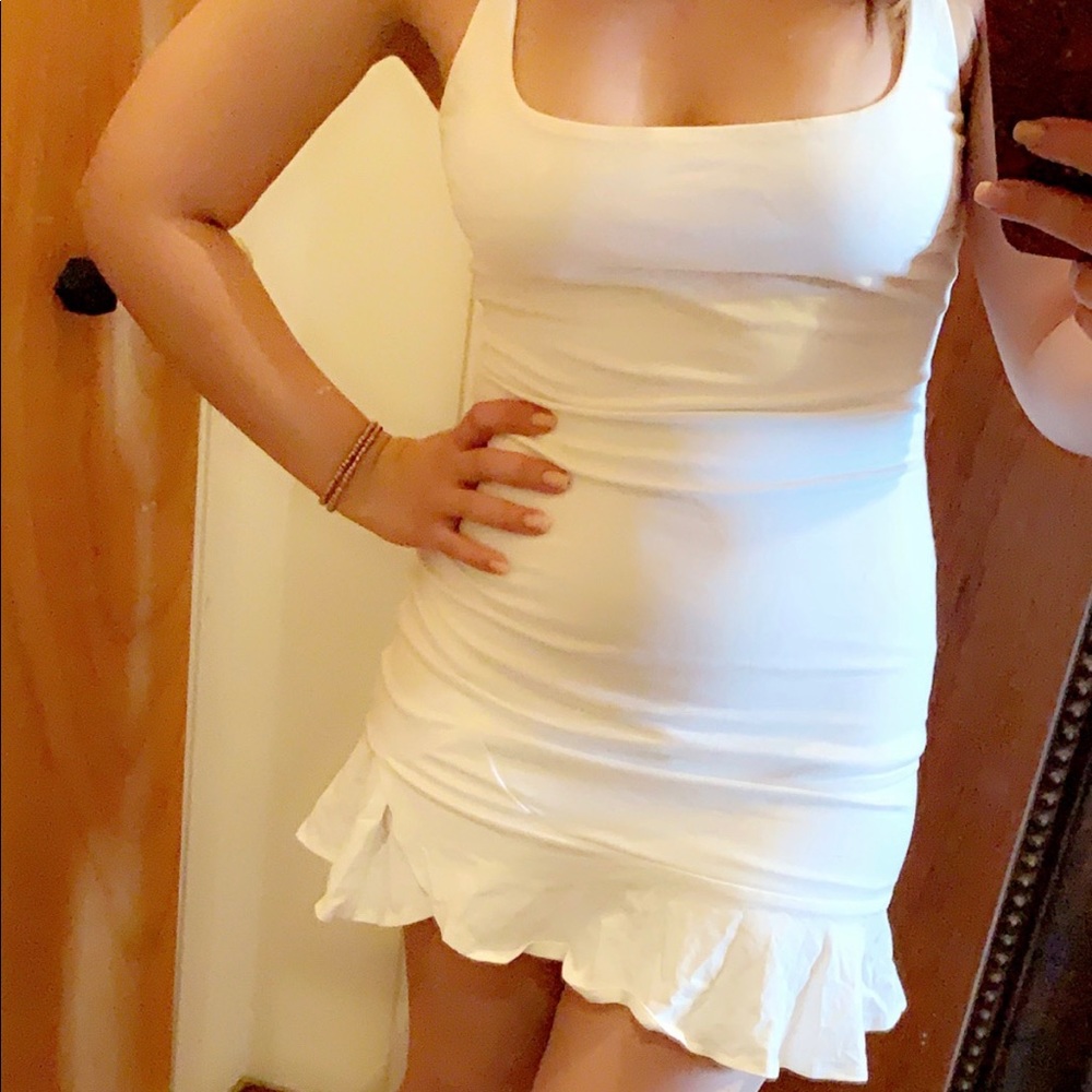 White dress